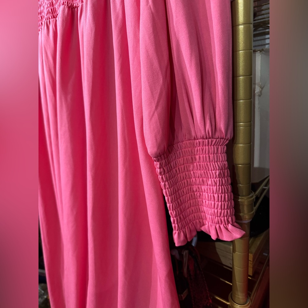282 // Eloquii pink midi dress // 14 - Picture 2 of 5